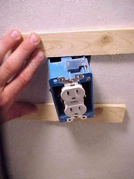 how to change an electrical box|old construction outlet box.